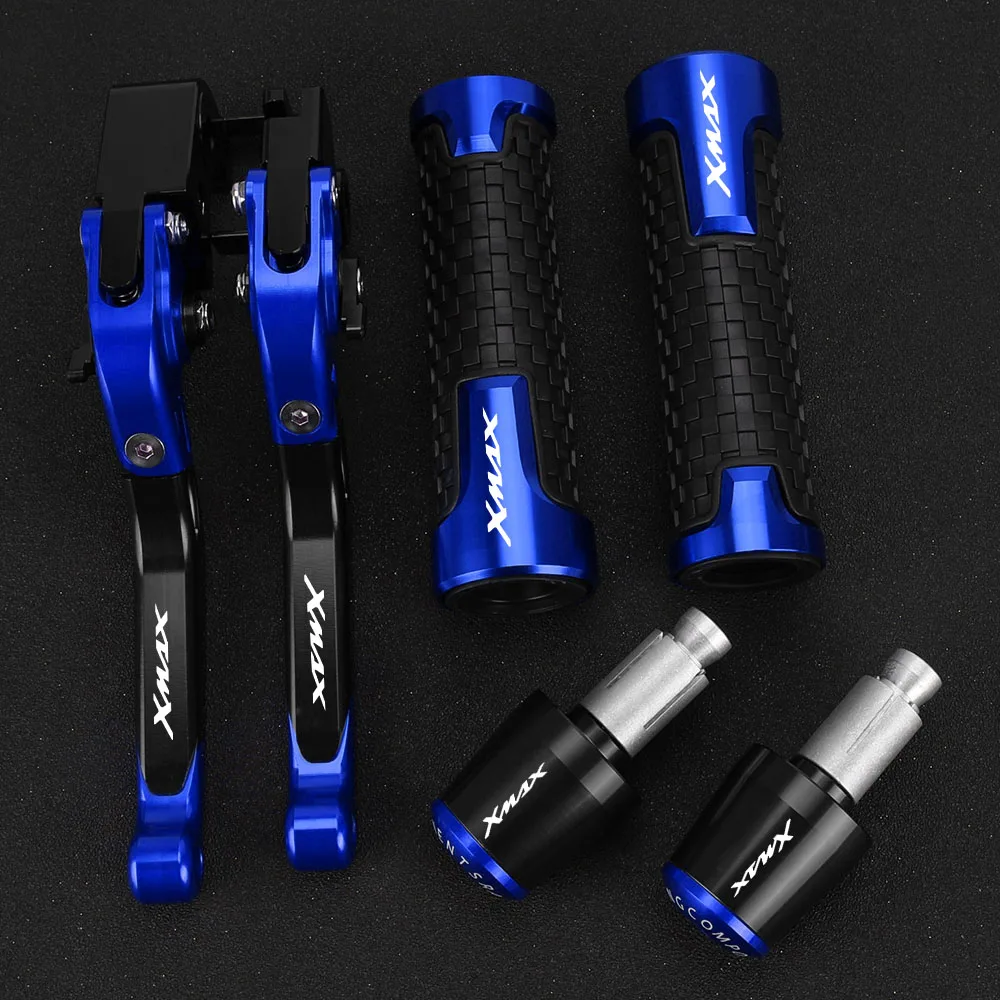 

Moto Parts Adjustable Brake Clutch Levers Handlebar grips For YAMAHA XMAX 125/200/250/400 2023 2022 2021 2020 2019 2018 2017