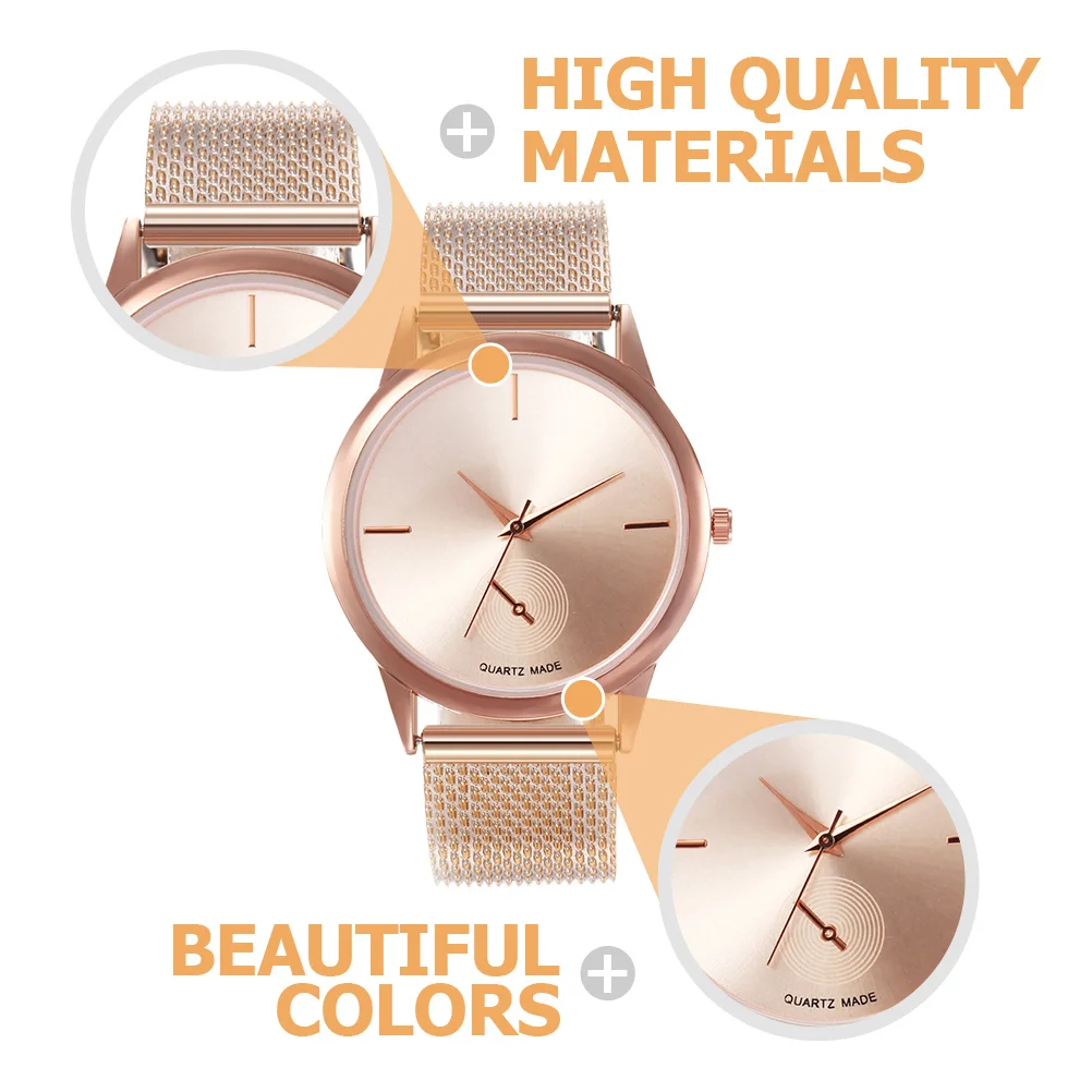 Stone Quartz Female Watch Adjustable Alloy Lightweight Casual Business Wristwatch Elegant Women Fashion Female Watch