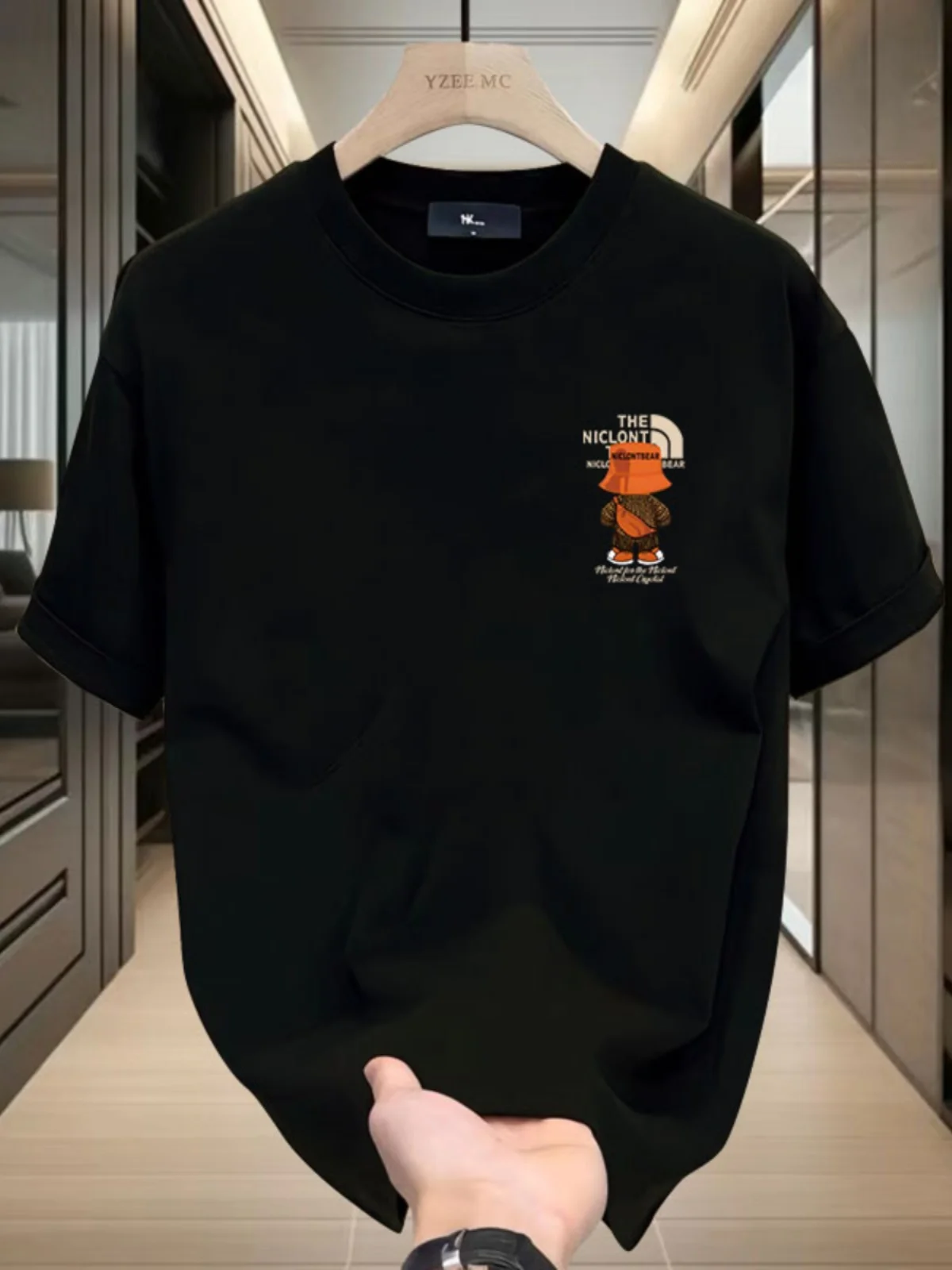 

Motorcycle 2025 Summer New High-Quality Cotton Comfortable Loose Handsome High-End Men's Short Sleeves