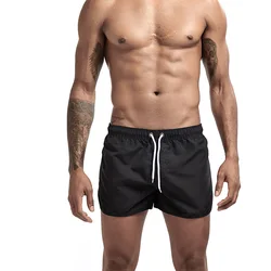 Shorts de plage décontractés pour hommes, pantalons courts de couleur bonbon, shorts de bain pour hommes, shorts de bain d'été