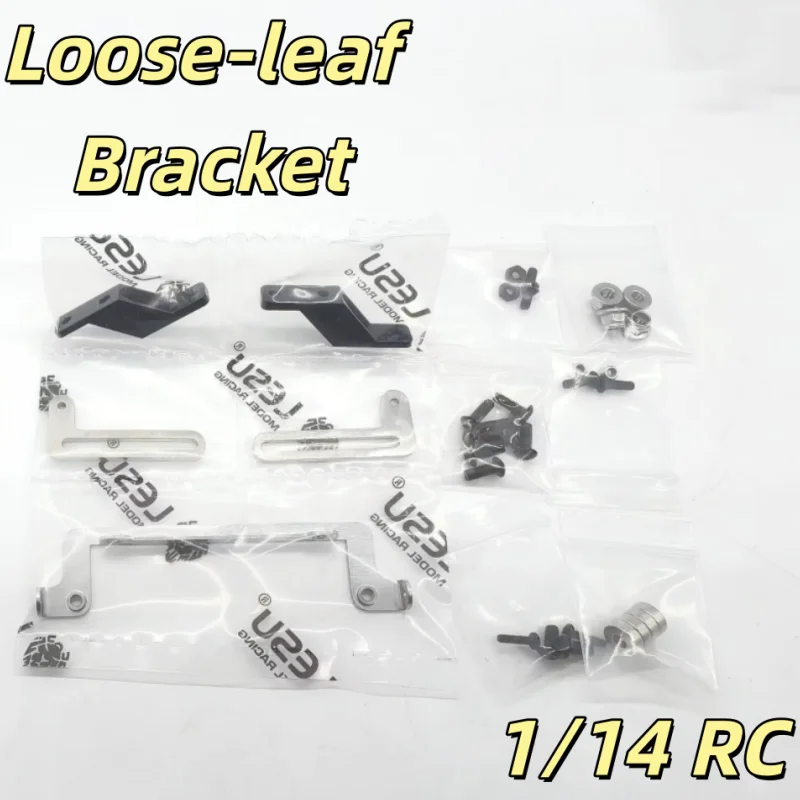 1/14 RC FH16 Cab Hinge Bracket LESU G-6241 For Tamiya RC 1 14 Truck FH16 750 Remote Control Parts Accessories DIY