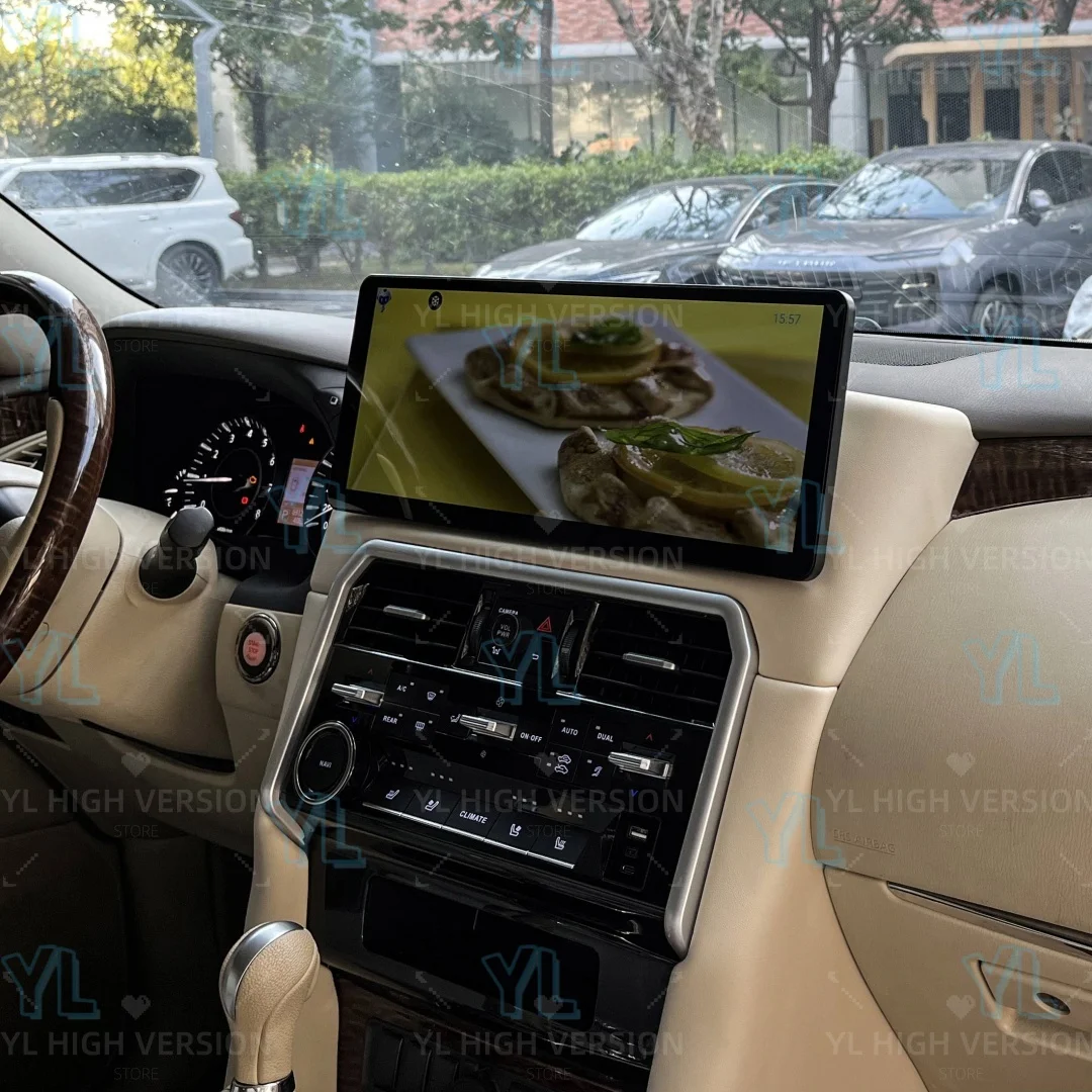 

New Design 17 inch Screen Android 13.0 Car Radio Multimedia Carplay for Nissan Armada Patrol Y62 Infiniti QX80 QX56 2010-2020 4G