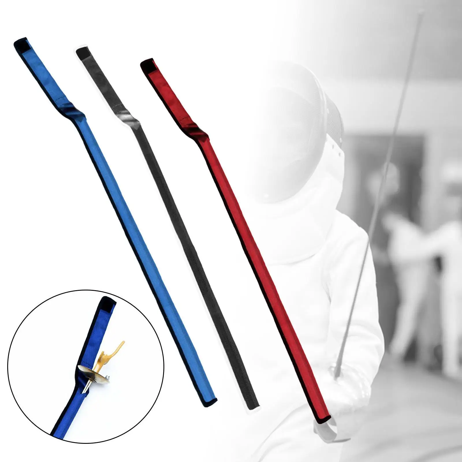 

Сумка-чехол для фехтовального снаряжения, износостойкий органайзер для фехтовальных принадлежностей, прочный утолщенный кейс для фольги и шпаги