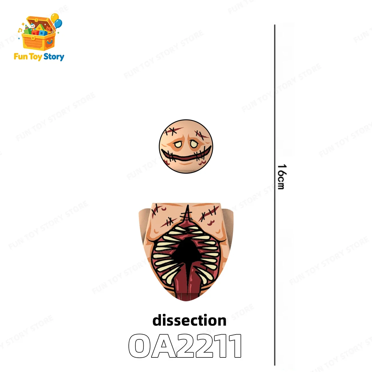 OA2201-2204 Bausteine zum Zusammenbauen, Spielzeug für Menschen, Sammlerstücke für Film- und Fernseh-Enthusiasten – Detail 7