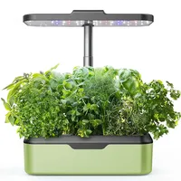 Hydroponics Aquarium Growing Greenhouse System Indoors Smart Aerobic Greenhouse Garden Equipment Large Planter Hydroponics Pots