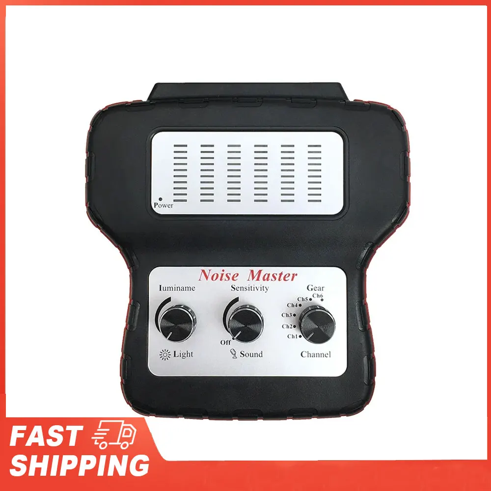 Multi-Channel Noise Detector Abnormal Sound Detector Electronic Stethoscope Car Noise Finder Diagnostic Listening Device Machine