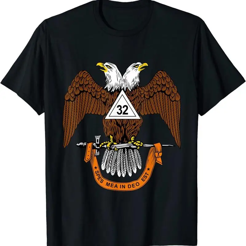 Мужская футболка Mason 32nd Degree Masonic Scottish Rite Down, размер S 5Xl Мужская футболка Mason 32nd Degree Masonic Scottish Rite Down, размер S 5Xl