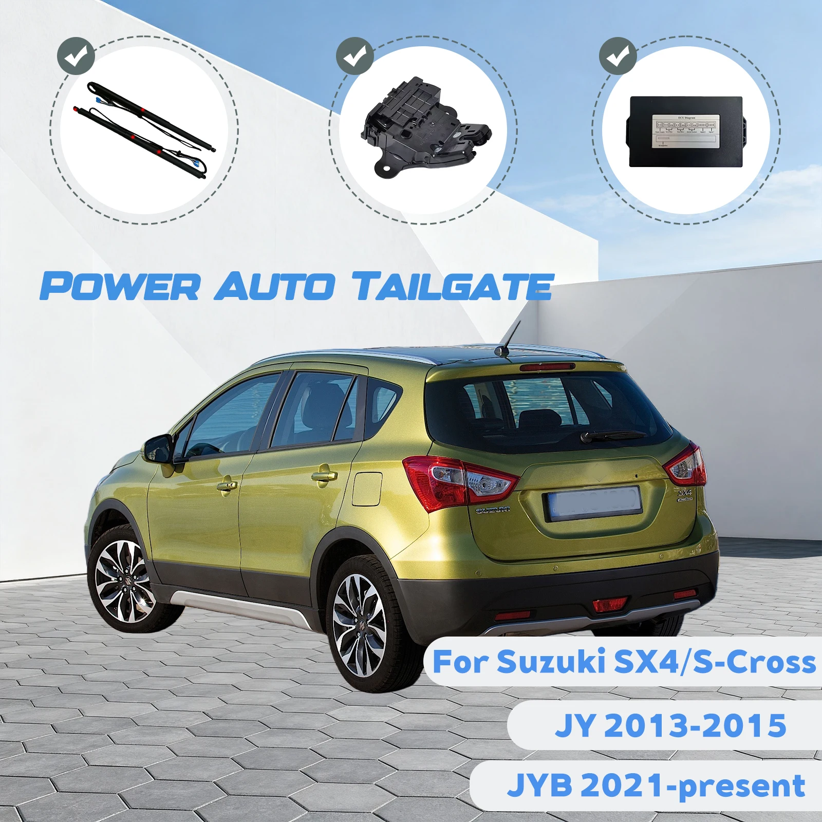 For Suzuki SX4/S-Cross JY 2013-2015 JYB 2021-present Car Automatic Lifting kit Opening Trunk Intelligent Electric Lift Tailgate