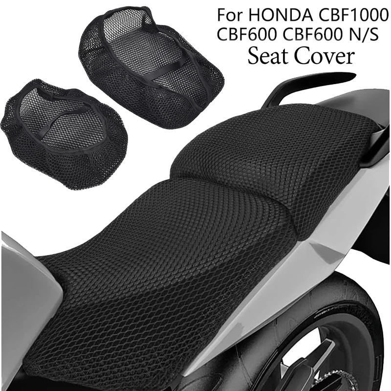 

For Honda CBF600 CBF1000 CBF 600 Motorcycle Accessories Protecting Cushion Seat Cover Anti-Slip Mesh Fabric Saddle Seat Covers