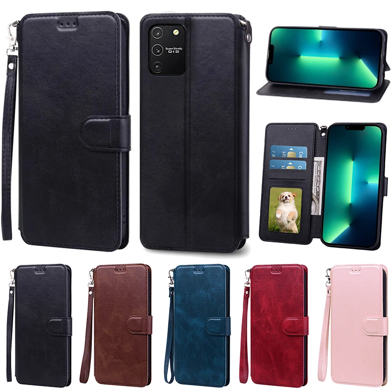 

For Samsung Galaxy S10 Lite Case SM-G770F Silicone Flip Cover Coque Leather Phone Case For Samsung S10 Lite S10Lite Fundas Coque