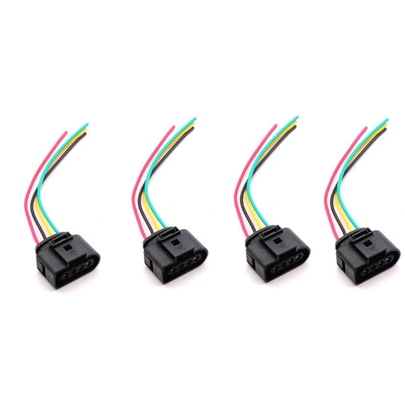 20Set Ignition Coil Connector Harness Wiring Plug For  A3 A4 A5 A6 TT VW Passat Jetta 1J0973724 2011340 1J0998724