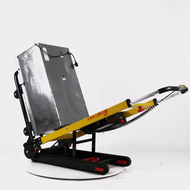 안정적인 전동 계단 오르기 트롤리 카트 접이식