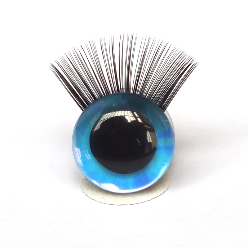 20pcs Toy Eyelash Size 12-30mm Only The Eyelash DIY Plush DIY Doll Making Supply Accessories Plush Toy Eyes Eyelash