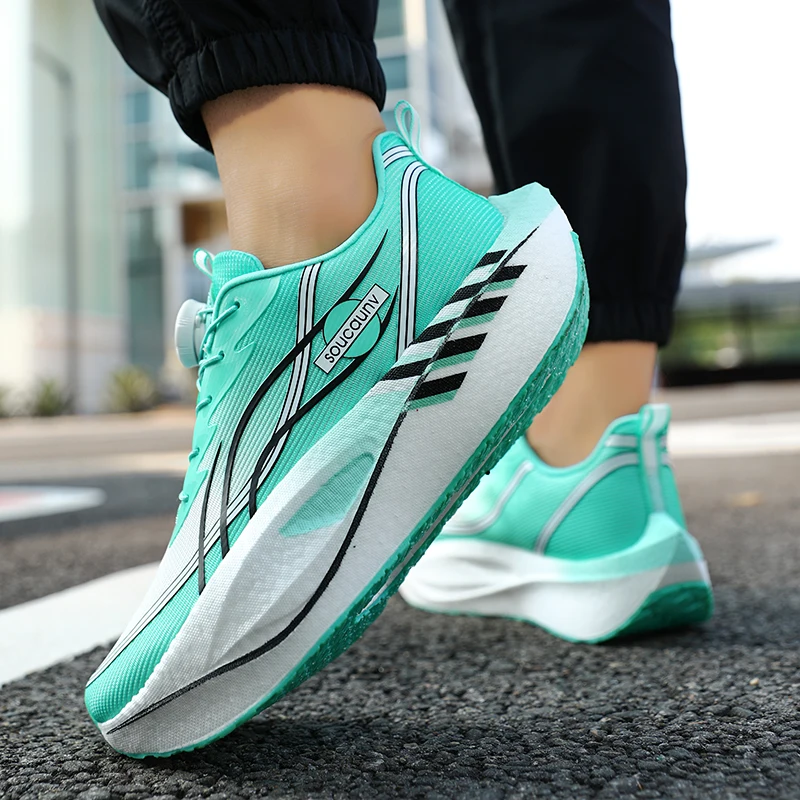 

Марафонские кроссовки для мужчин и женщин, дорожные беговые кроссовки с суперкритической амортизацией E-TPU, спортивные тренировочные кроссовки, легкие удобные мужские кроссовки с сеткой