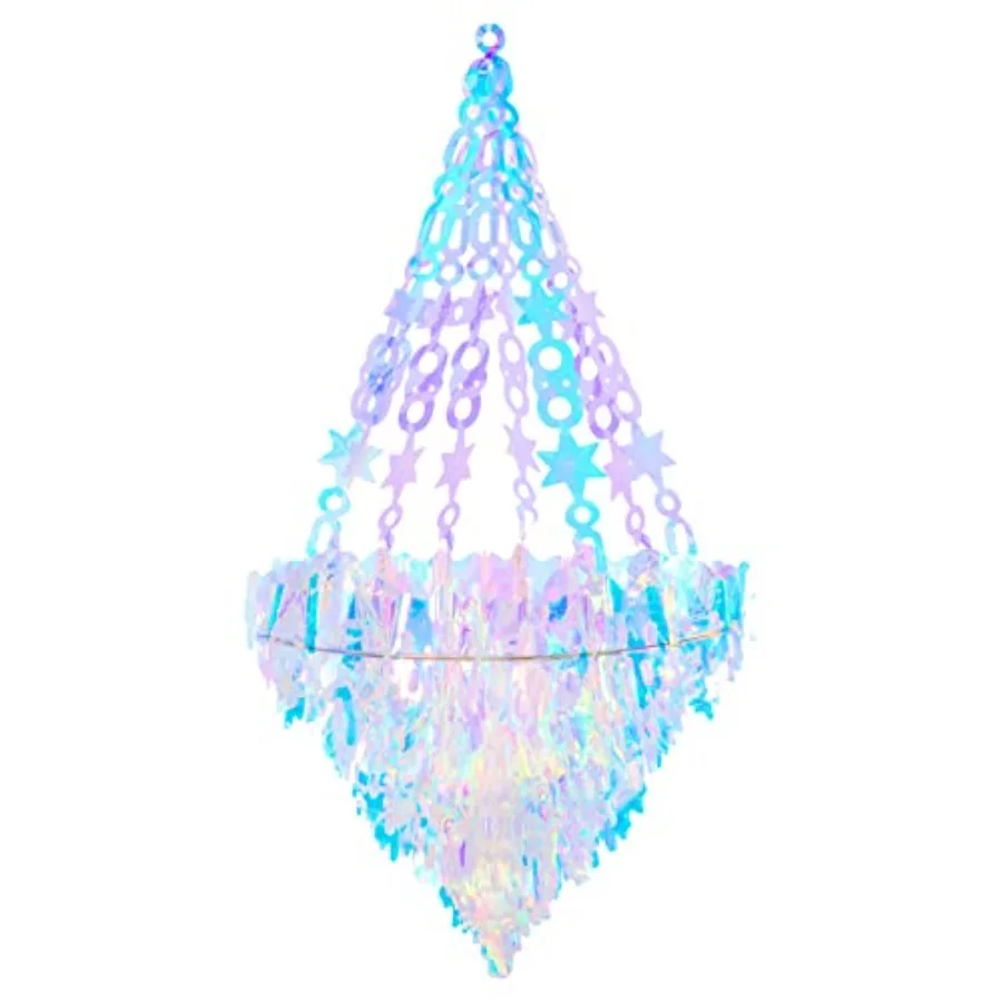 Hanging Decoration Holographic Party Decoration Rainbow Film Frozen Party Supplies