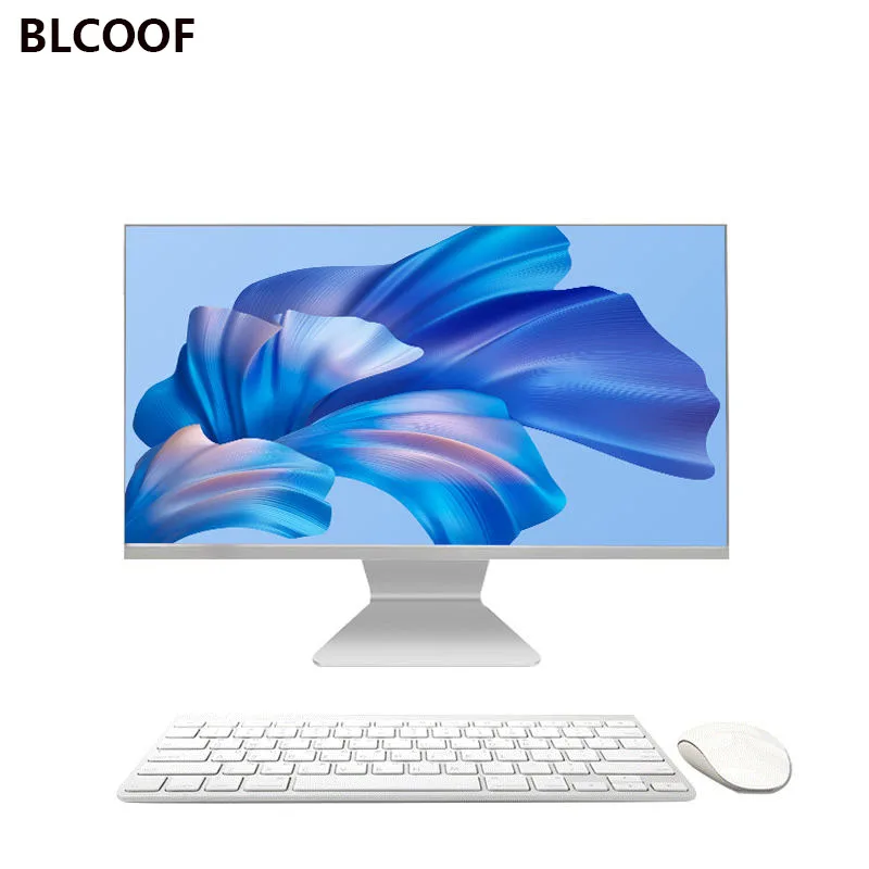 All In One Desktop Computer A8 AMD Full Set PC Gamer 24 Inch Monoblock Pc All In One PC Ram 8GB SSD With Windows 10