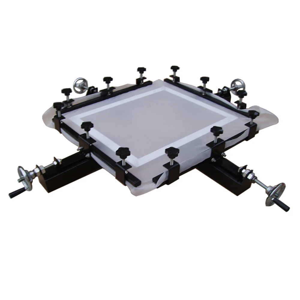 Manual Screen Stretching Machine Silk Screen Printing Stretcher Bulk Atacado Eua Stock Alta Precisão 24 x 24