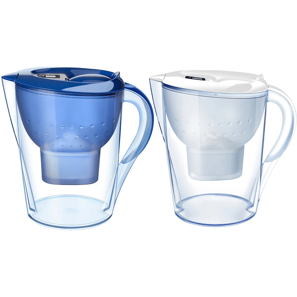 

3.5L Water Filter Pitcher Digital Display Water Purifier Pot 4-stages Filtration System for Clean Tasting Drinking Water