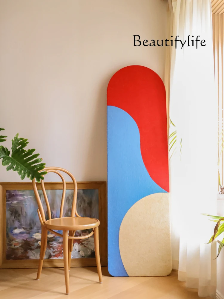 Yunying full-body full-length mirror household bedroom floor-to-ceiling fitting mirror decorative wall-mounted mirror