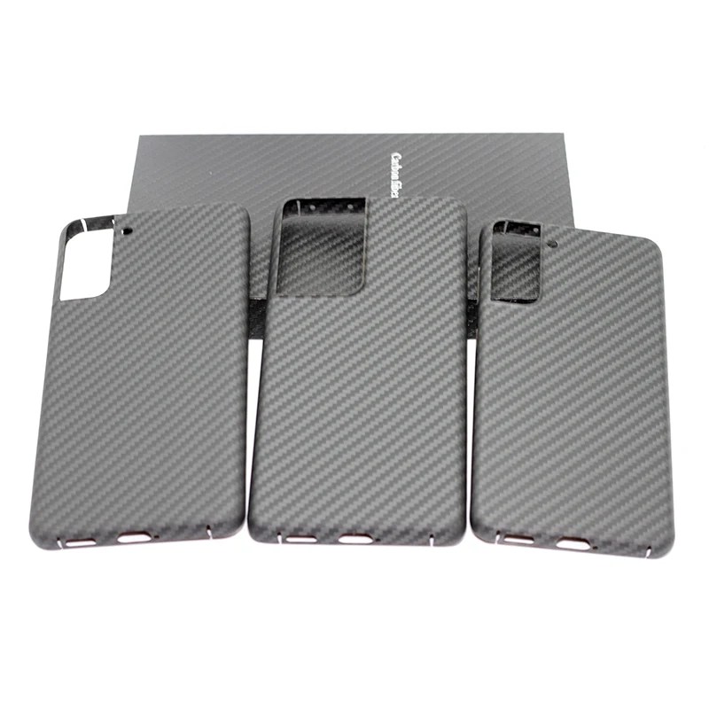 Carbon fiber case for Samsung galaxy S22 FE S21 Plus S21 S22 Ultra 5G light Thin High-strength protective shell Aramid case