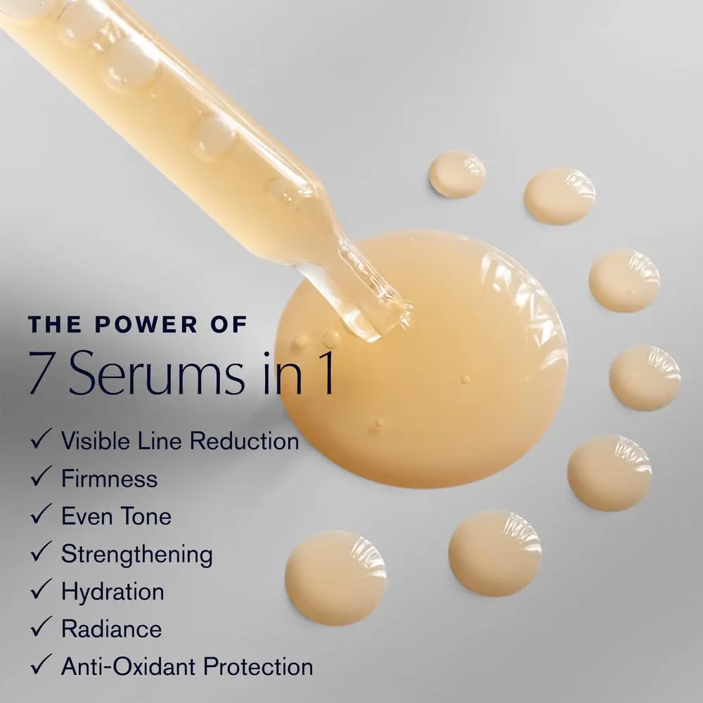 Estée Lauder مصل إصلاح الليل المتقدم للوجه، مجمع متعدد الاسترداد مع حمض الهيالورونيك والببتيدات | ترطيب