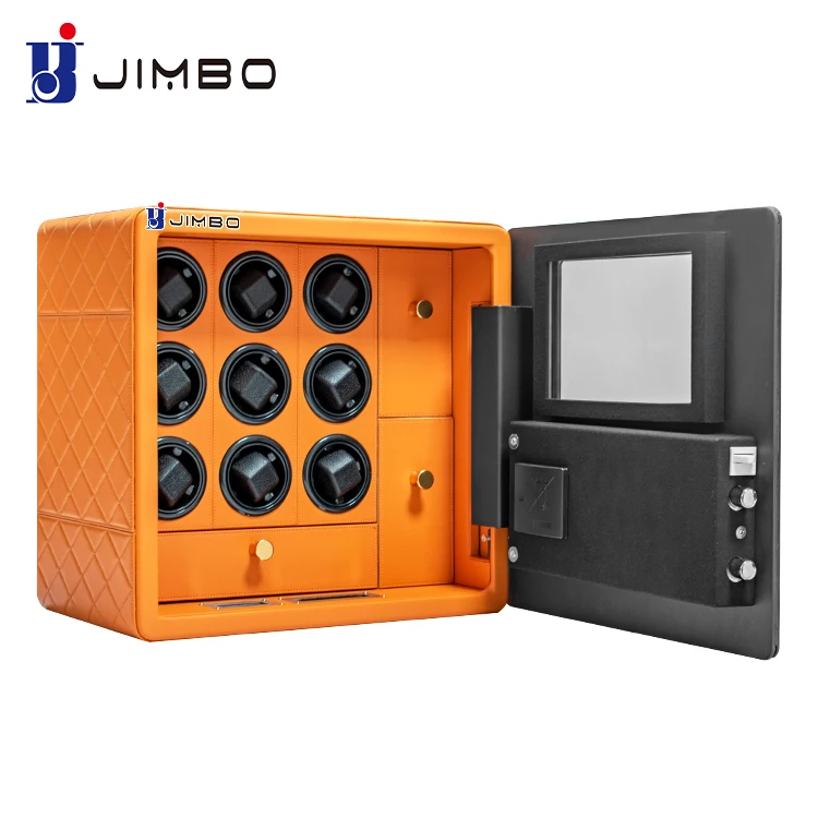 Homisafe Watch Storage Motor Box Touch Screen Watch Winder Safe Box Watch Winder Wardrobe