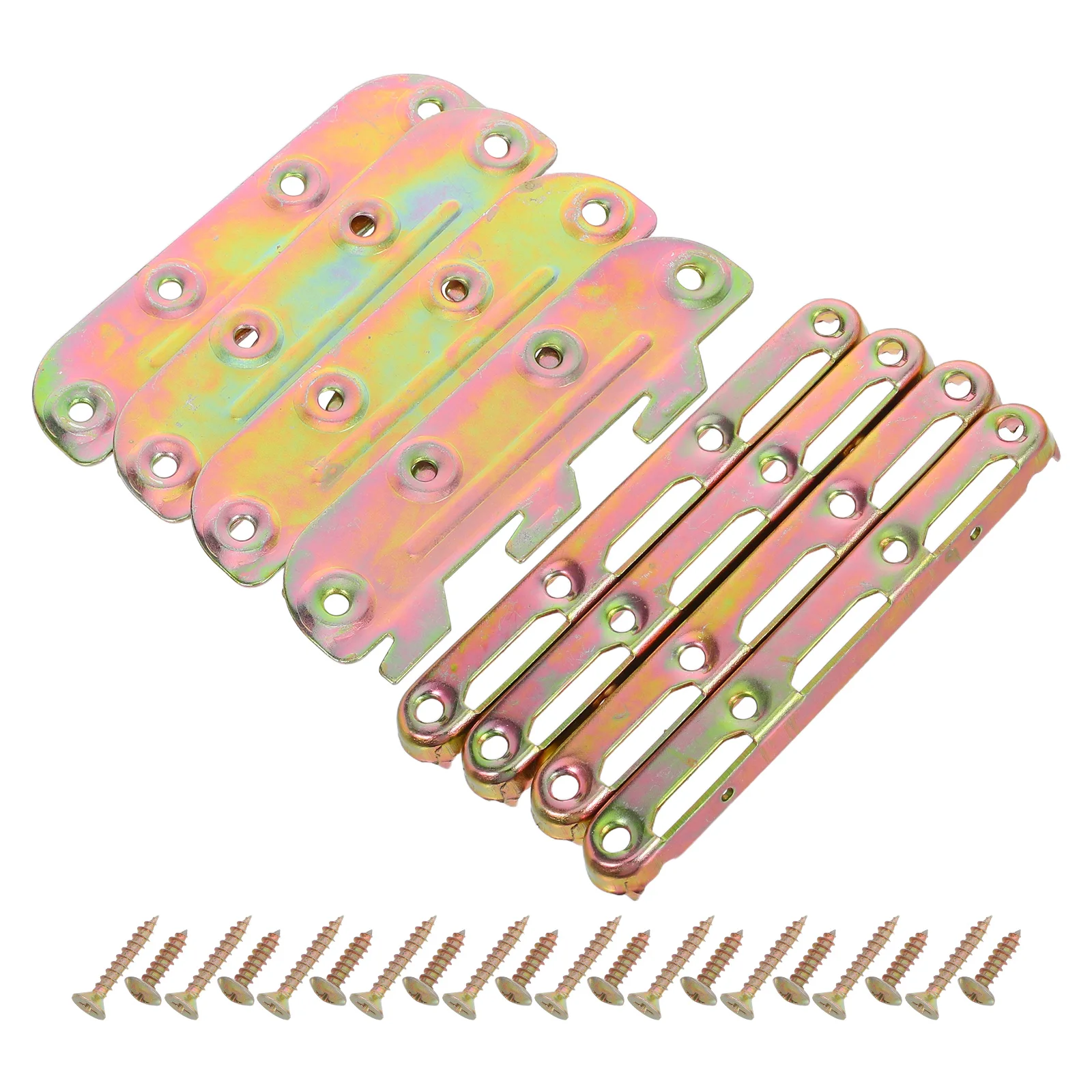 

Bed Railing Hardware Frame Modification Bracket Footboard Attachment for Adjustable Headboard Mounting Brackets Universal Kit