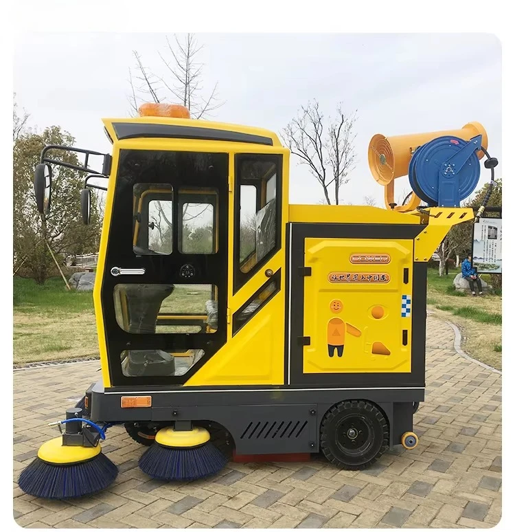 Industrial Ride on Cleaning Sweeper the Floor Mop Scrubber Cleaning Machine