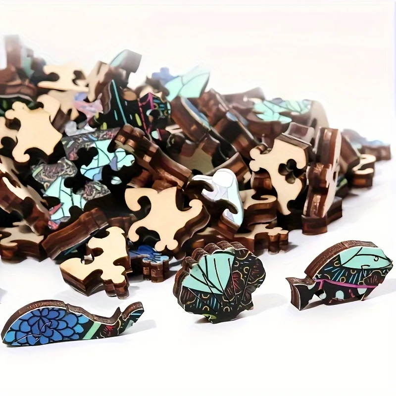 1PC Animal-Themed Magic Puzzle - Wooden Panda Jigsaw for Holidays & Special Occasions