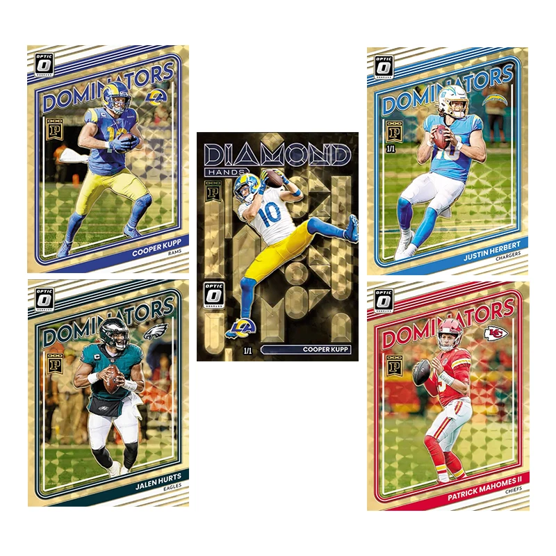 

Panini Rugby Star Card Diy Homemade Justin Herbert Cooper Kupp Patrick Mahomes Jelen Hurts Collection Card Toys Gift