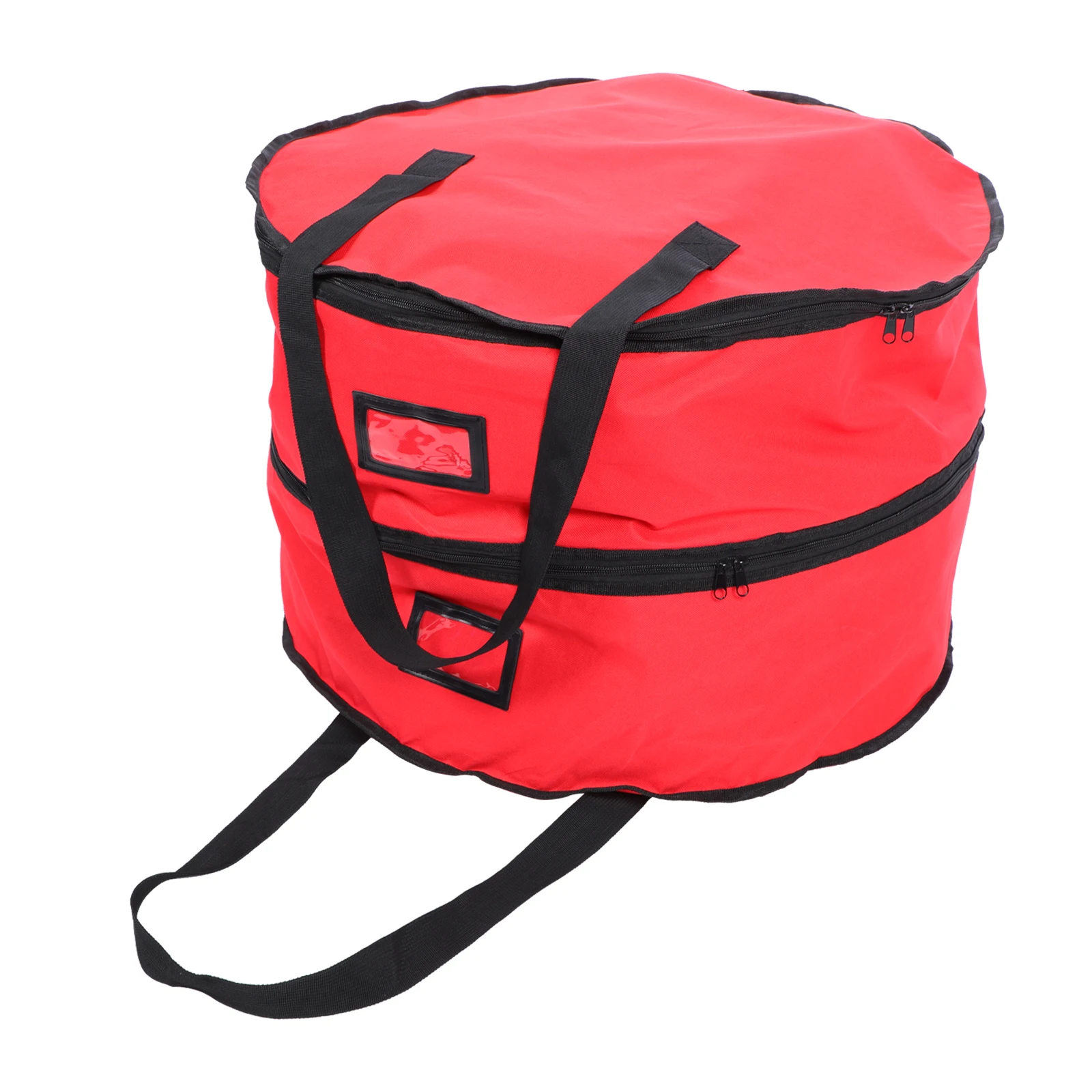 

Christmas Wreath Storage Bag Holder Oxford Cloth Foldable Double Layered Home Decorative Holiday Gift Packing Container