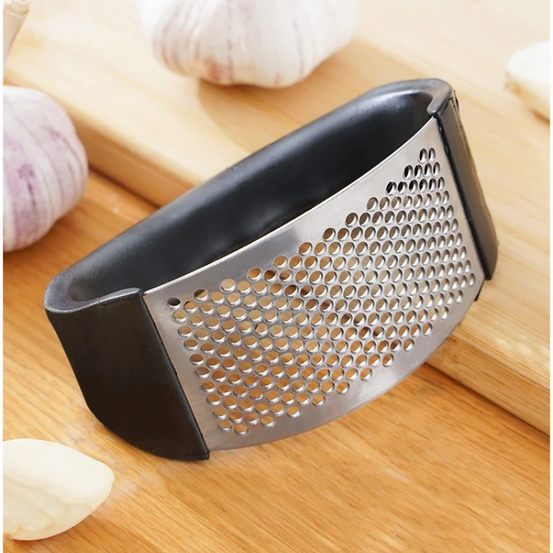 

Пресс для чеснока из нержавеющей стали, ручная мясорубка для чеснока, инструмент для измельчения чеснока, инструменты для фруктов и овощей, кухонные аксессуары, гаджет