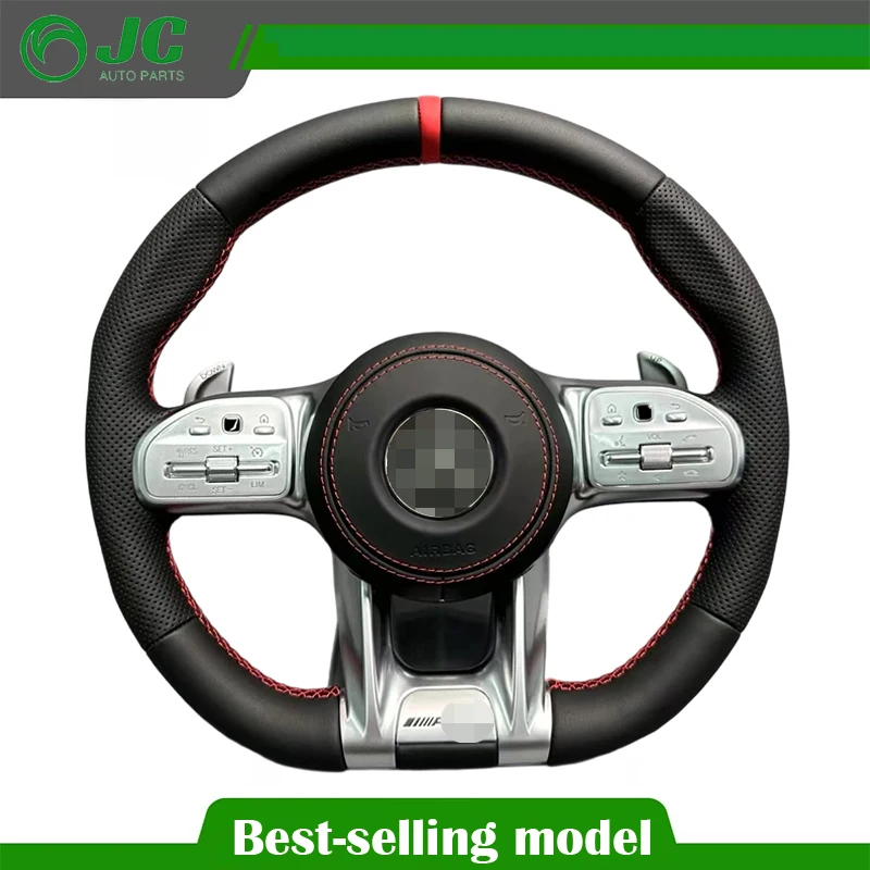 Steering wheel For Mercedes Benz Amg C E S G-Class W204 W205 W222 W253 W257 S320 S500 G500 G55 G63(Customizable)