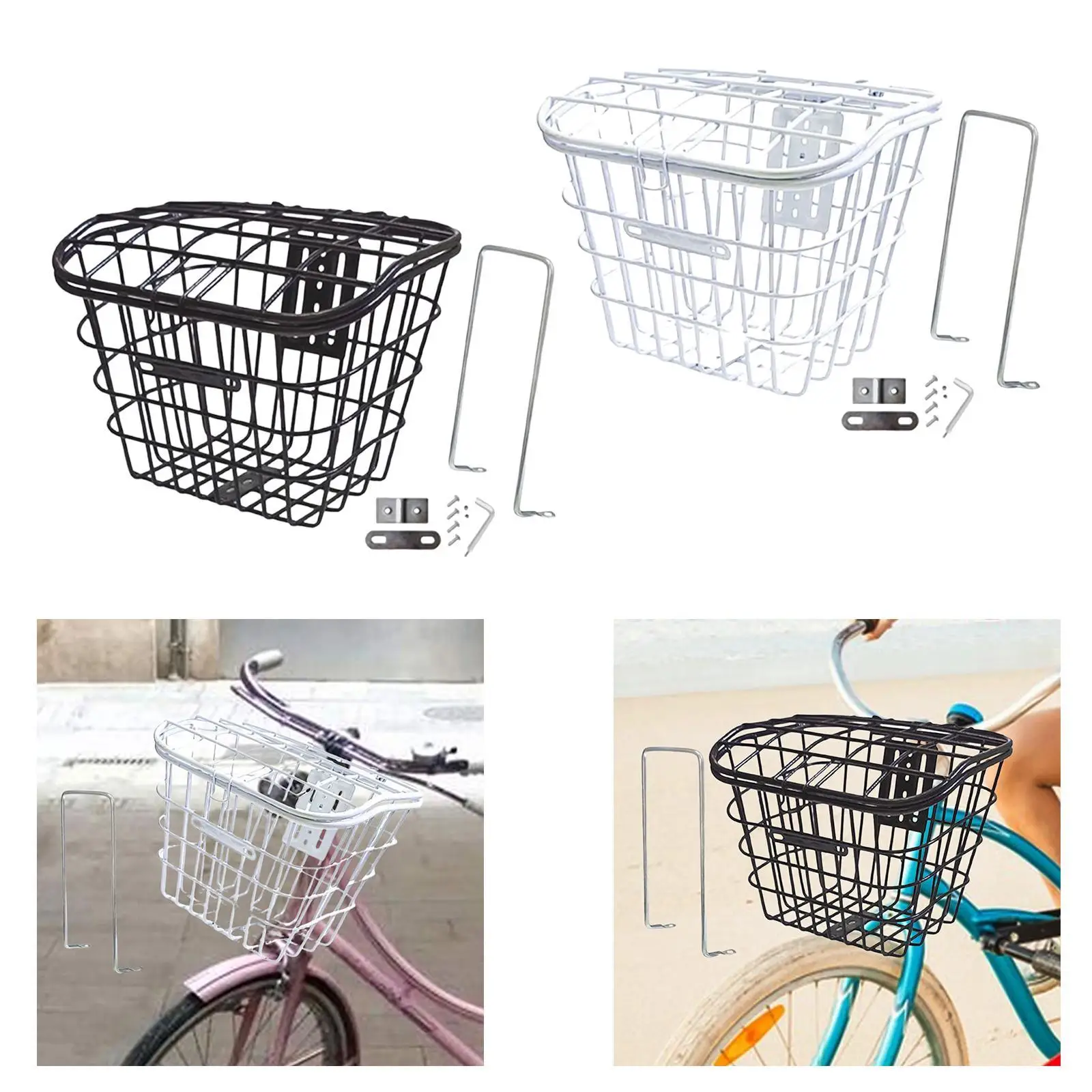 Cesta para bicicleta, organizador de almacenamiento de equipaje, cesta de carga de gran capacidad para ir de compras, montar en bicicleta de carretera, deportes de ciclismo