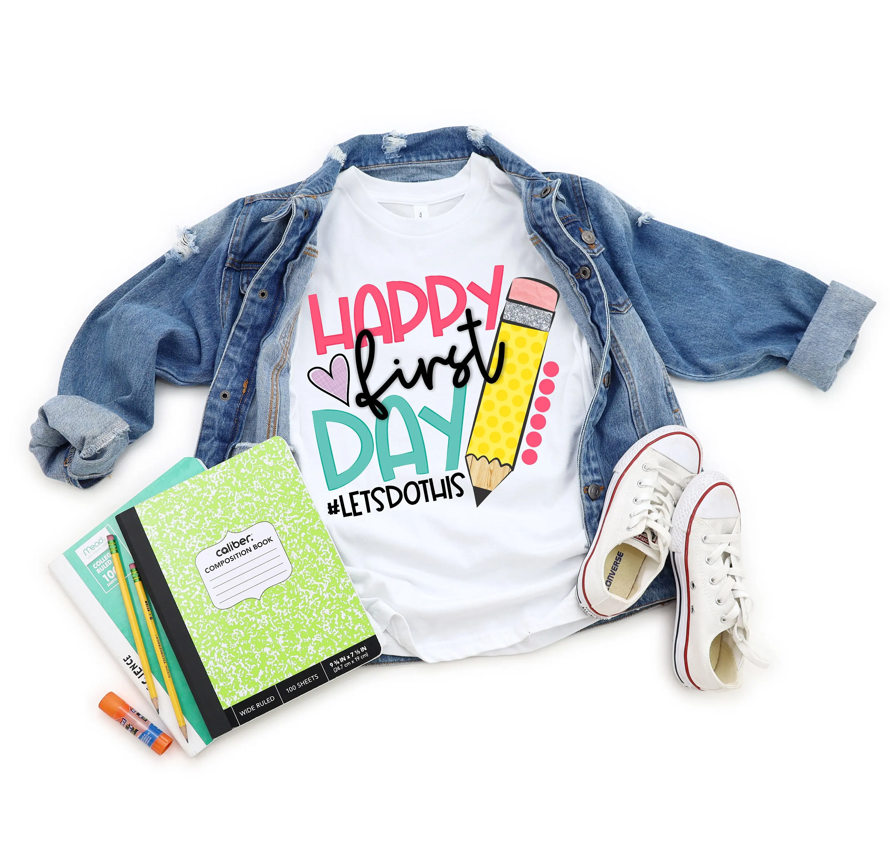 Happy First Day of School Shirt Teacher Gift for Teachers Kindergarten