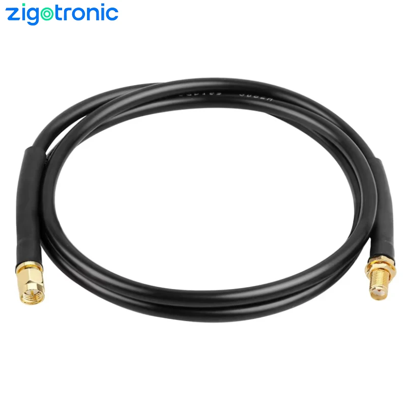 RG58 50 Ohm Coax Cable SMA Male to SMA Female WiFi Router Antenna Wire Extension Cord CB Radio Antenna Adapter Cable