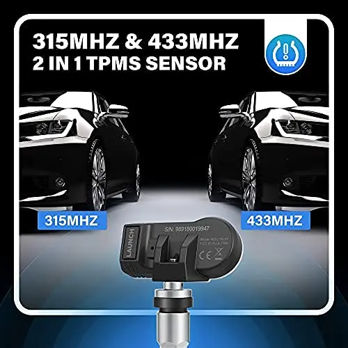 LTR-03 TPMS Sensor 315MHz + 433MHz Tire Pressure  System Pack of 4-Engine Analyzer with SDK Combination