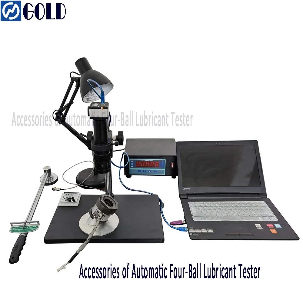 Automatic 4- Ball Four Ball Lubricant Tester for Friction and Wear Properties Determination