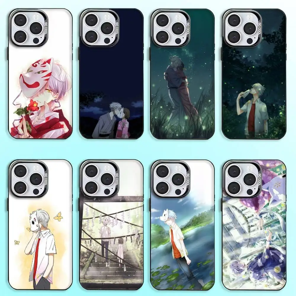 

H-Hotarubi No Mori E Anime Phone Case For iPhone17,16,15,14,13,12,11 Plus,Pro Max Black Candy Matte Shockproof Cover