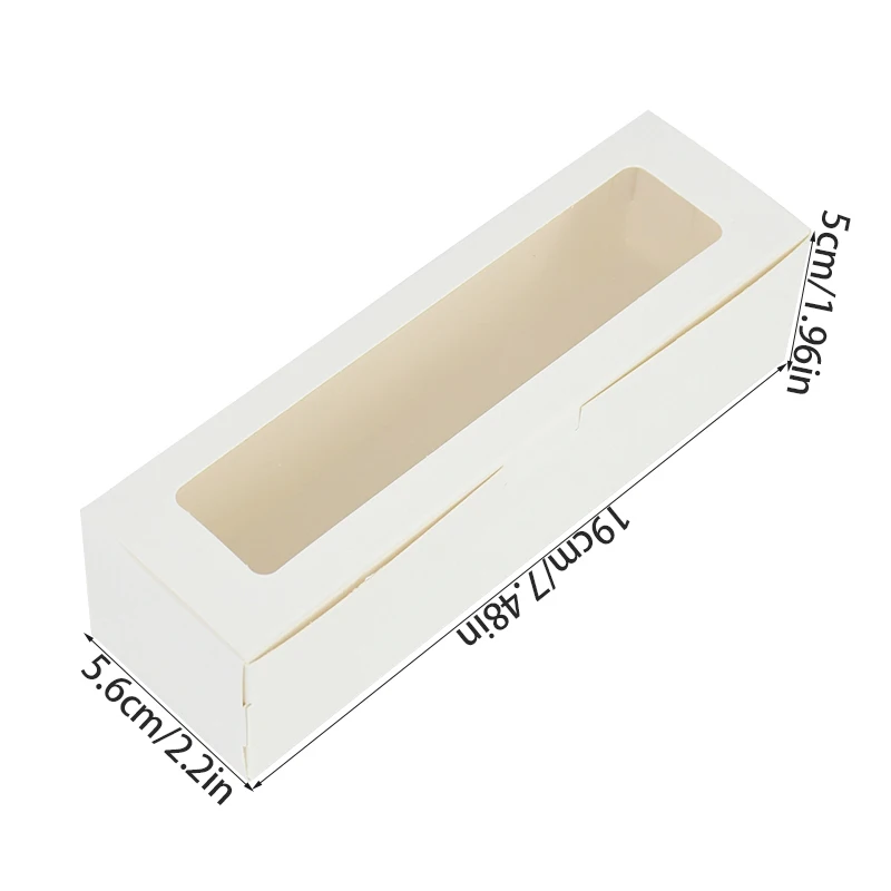 Macaron Boxes With Clear Window 20pcs