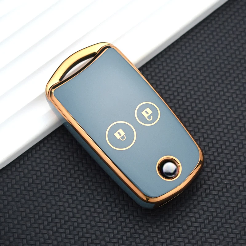 2/3 Buttons for Honda Civic IX Pilot Accord 8 CRV Jazz HRV for ACURA MDX TL TSX ZDX RSX TPU Car Key Fob Cover Keyless Key Holder