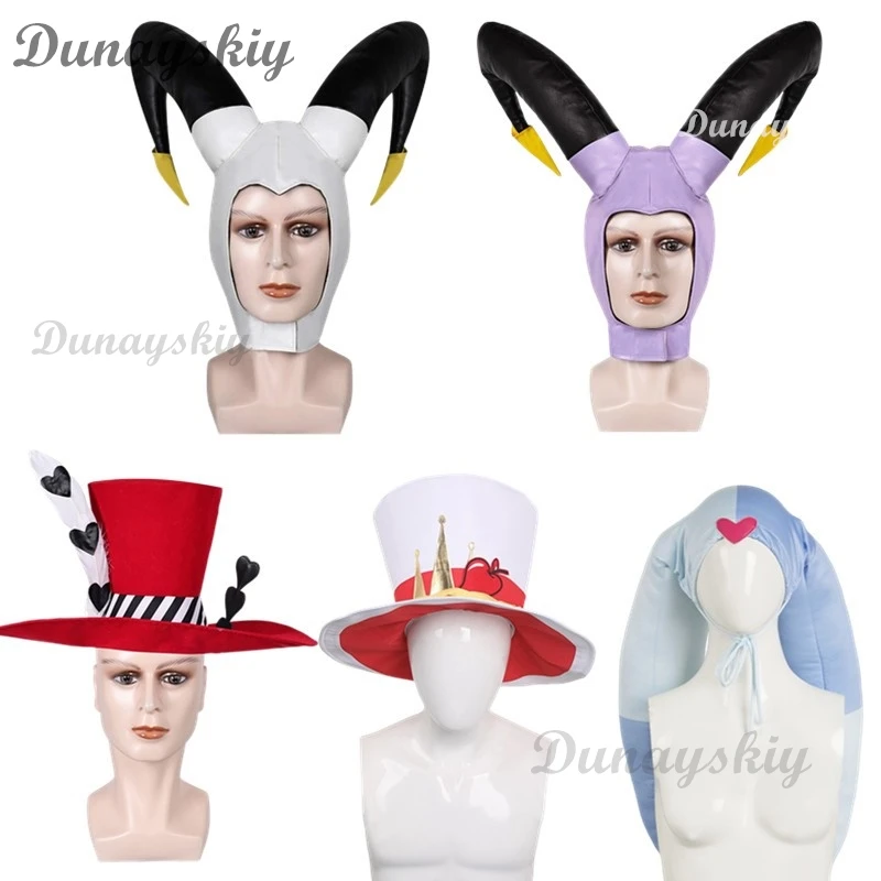 Déguisement d'Hôtel Lucifer pour Homme et Garçon, Déguisement, Chapeau, Casquette, Accessoires, Carnaval, Halloween, Cosplay, Adam, Fizzarolmovies, Helluva, Adulte