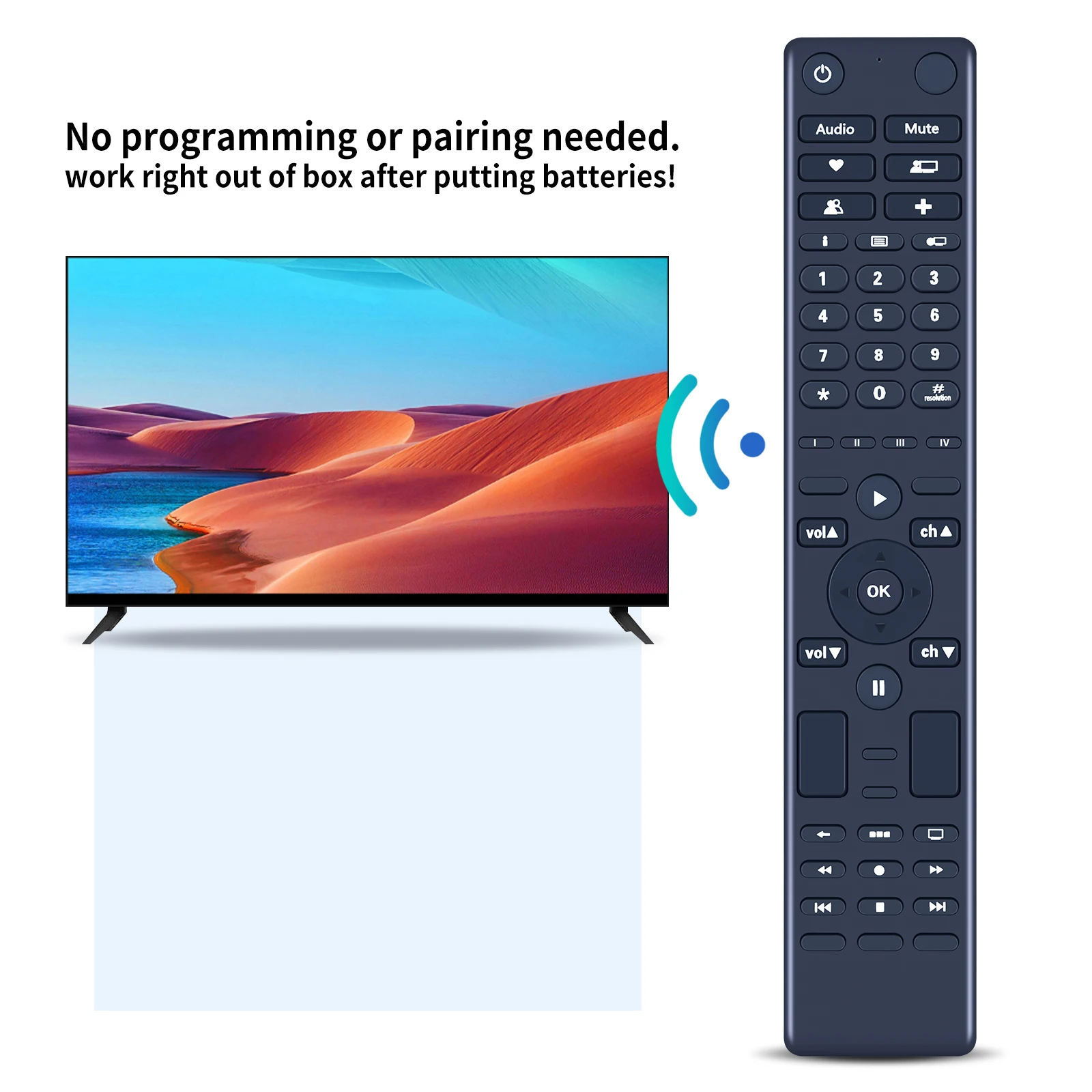 جديد RC 2764506 /01 جهاز تحكم عن بعد بديل لـ STARHUB IP276 CA276 TV/DVD Combo