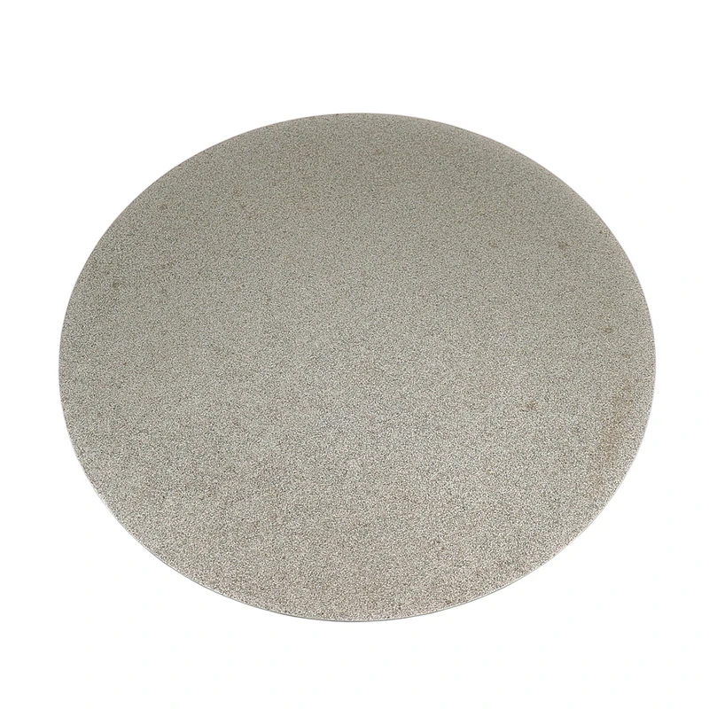 1PCS 12 Inch Diamond Grinding Disc No Center Hole Abrasive Wheels Coated Flat Lap Disk 60-3000 Grit For Gemstone Jewelry Tools