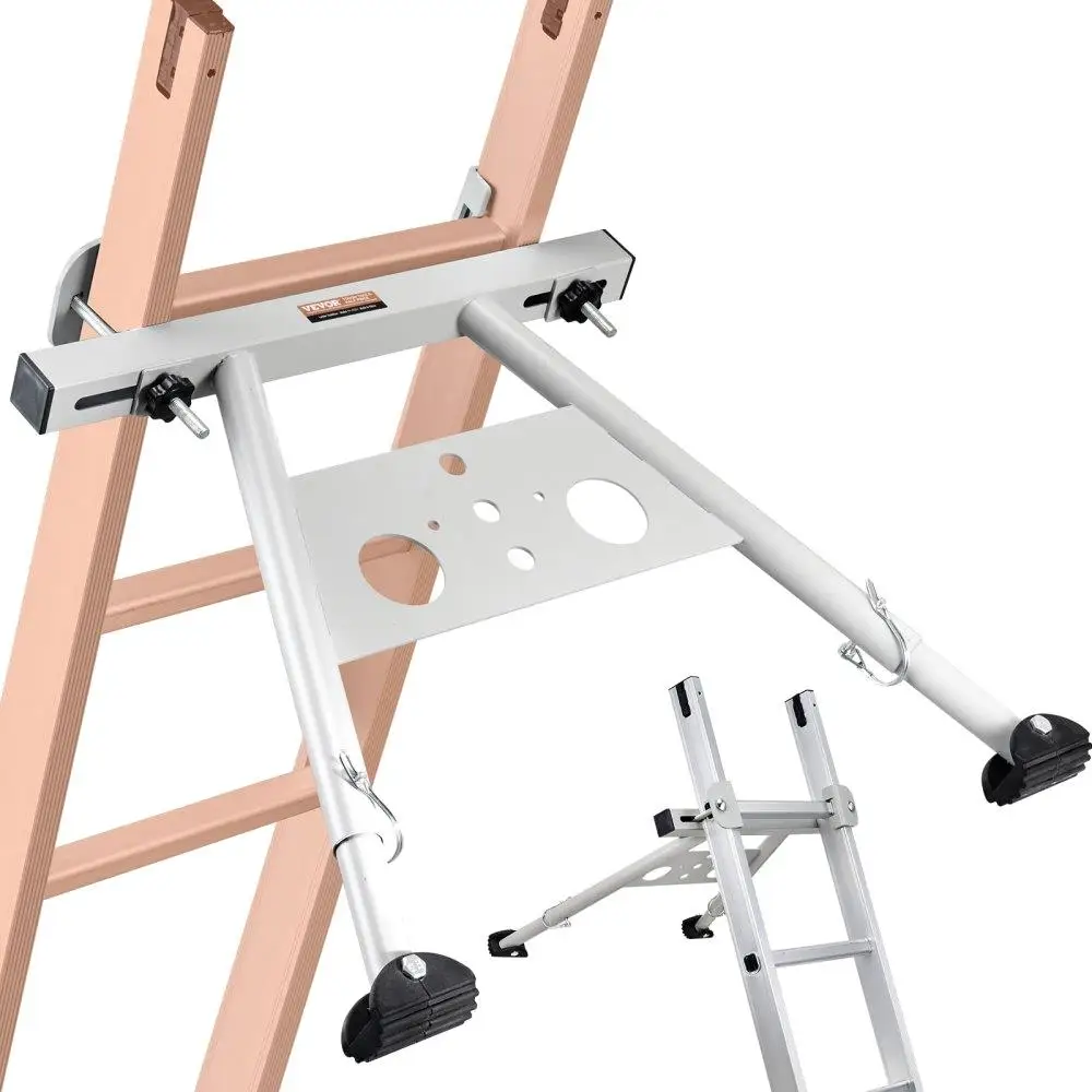 

Ladder Stabilizer Adjustable Feet Extension Standoff Heavy Duty Accessory
