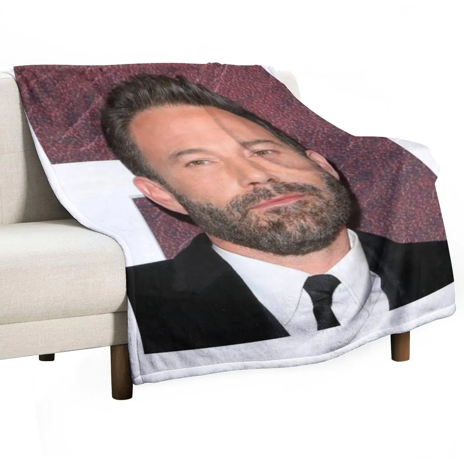 

Copy of Ben Affleck Smoking Throw Blanket Cute funny gift Cute Plaid Comforter Blankets
