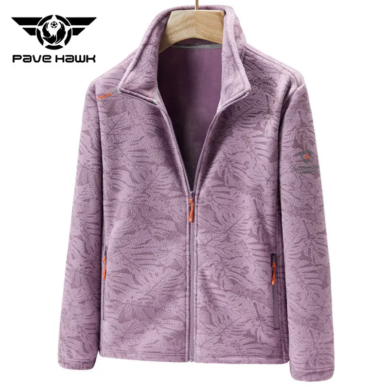 Fleece Plus Size Lovers Jacket Thickened Fleece Warm Lamb Fleece Jackets Comfortable Breathable Outdoor Hiking Camping Coats