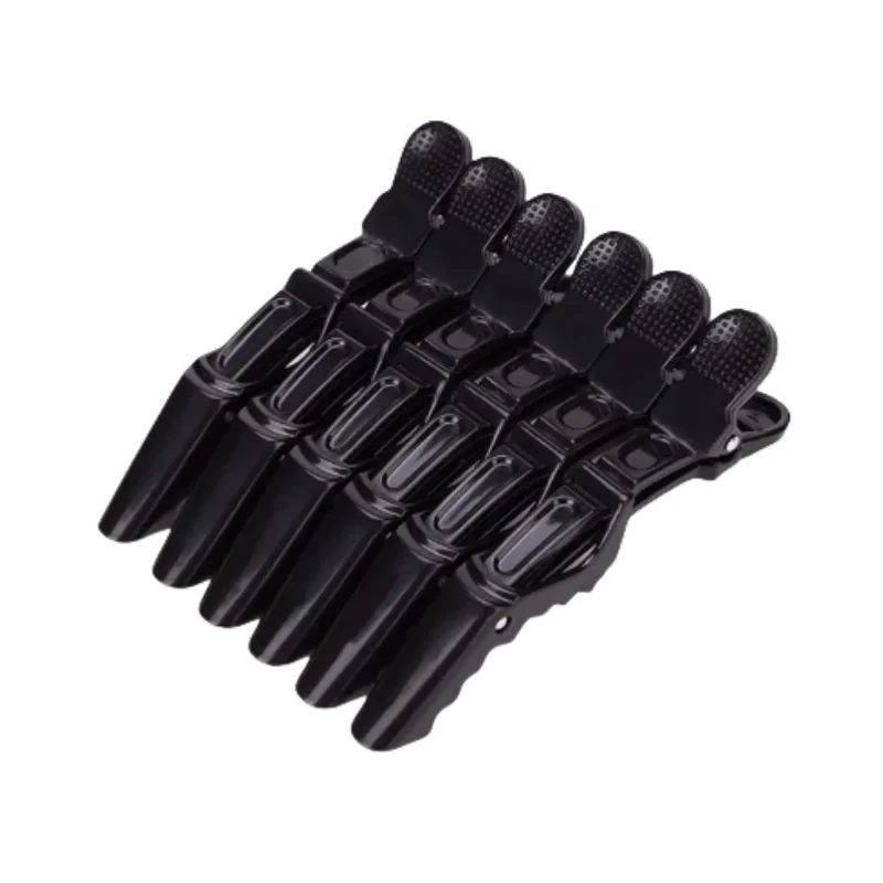 6Pcs/Set Alligator Hair Clip Hairdressing Clamps Plastic Hair Claw Professional Barber For Salon Styling Hairpins Hair Accessor