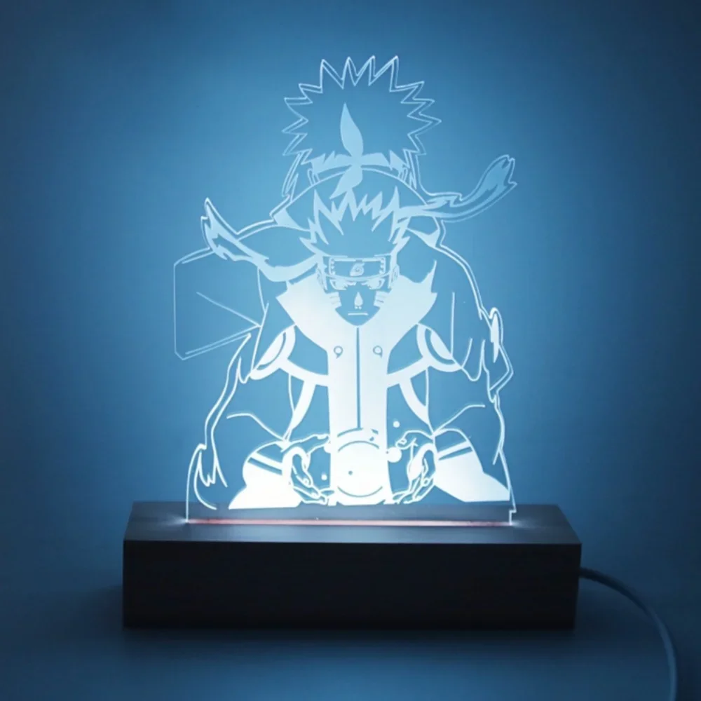 Anime Uchiha Sasuke Led Touch Lamp Rgb Quarto Decoratie Thuis Nachtverlichting Luces Decorativas Cool Stuff voor Kamer Omgevingslicht