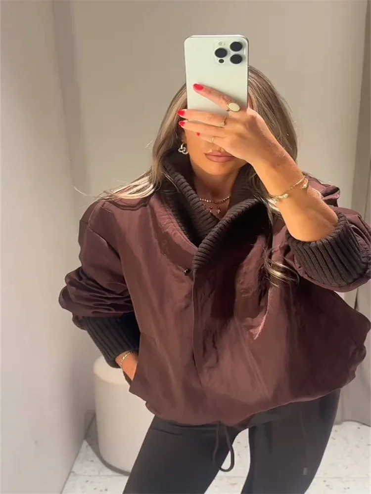 

2025 асимметричные женские пуховики, винтажное утепленное хлопковое пальто с длинными рукавами и лацканами, женская осенне-зимняя женская уличная одежда